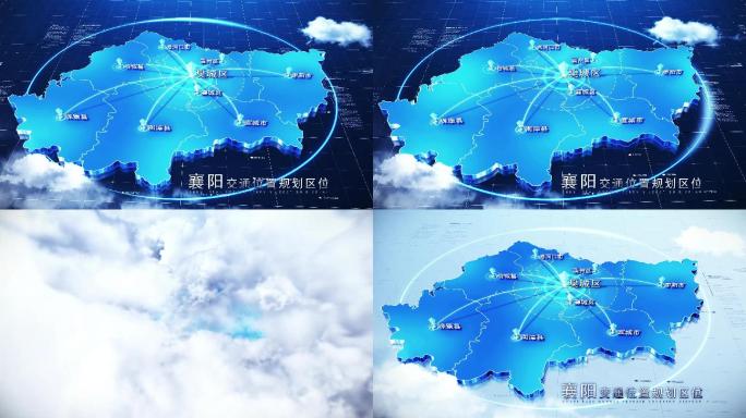 【襄阳地图】科技襄阳区位地图