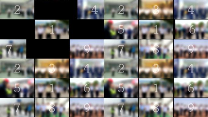 【4K】九宫格视频包装ae模板2