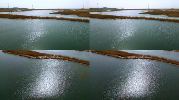 波光粼粼的水面湖面 感受大自然的魅力
