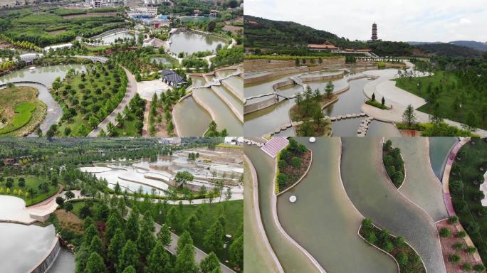 弥勒五彩池风景区