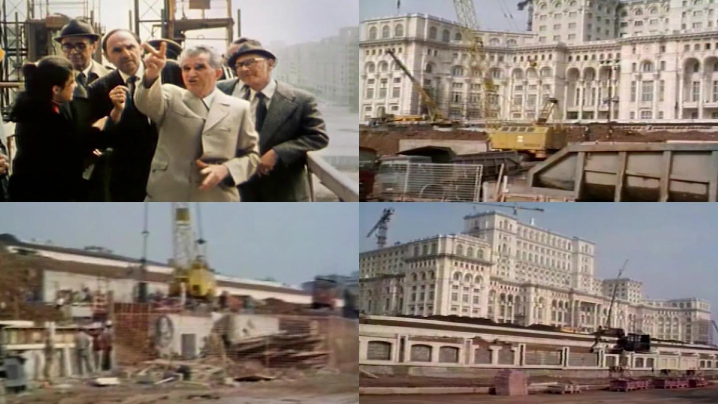 80年代修建罗马尼亚议会宫