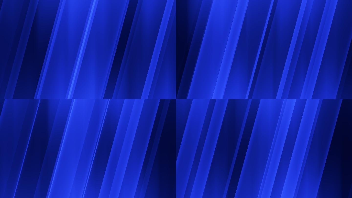 4K蓝色科技简约玻璃线条纹理背景