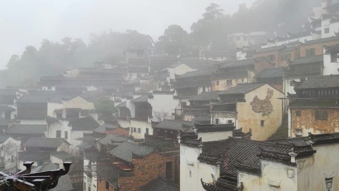 婺源篁岭旅游度假区-篁岭村