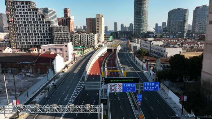 上海市杨浦区江浦路隧道