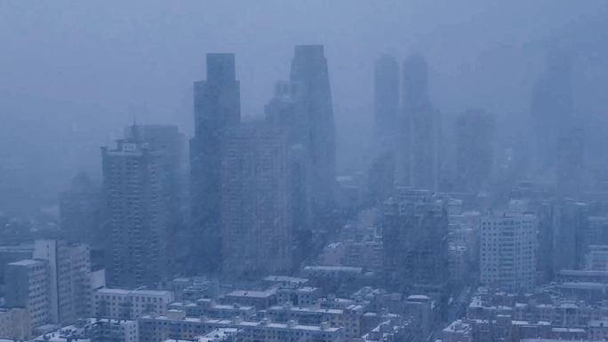 绝美大雪中梦幻古堡：百年阿列克谢耶夫教堂