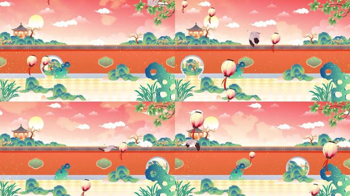 国潮中秋端午AE模板