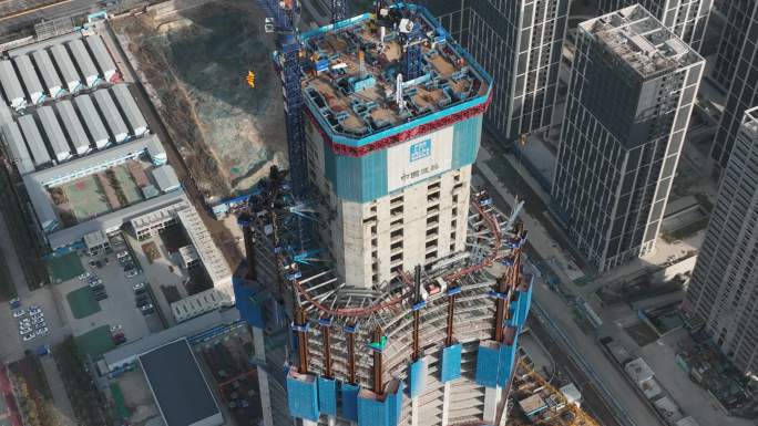 西咸沣东新城西北第一高楼超高层摩天楼建设
