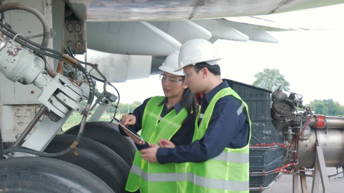 工程师维护飞机机修人员机修组日常维护