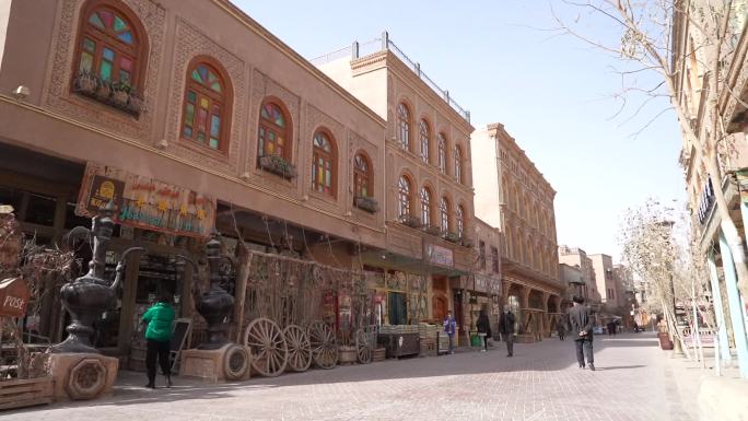 喀什古城街道