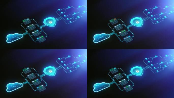 云技术与网络安全开发虚拟现实全球通信