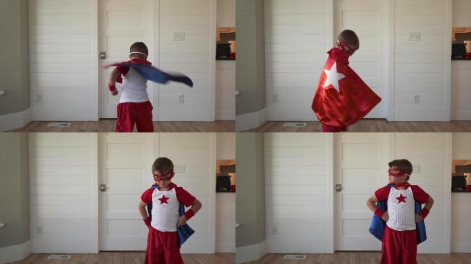 超级英雄男孩美国队长梦想理想英雄主义