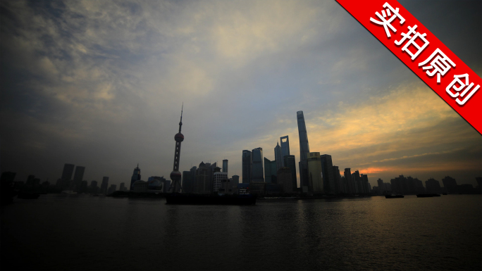 4K上海大气城市延时摄影