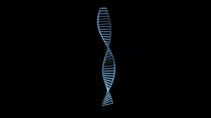 螺旋DNA 蓝光 生物医学专属