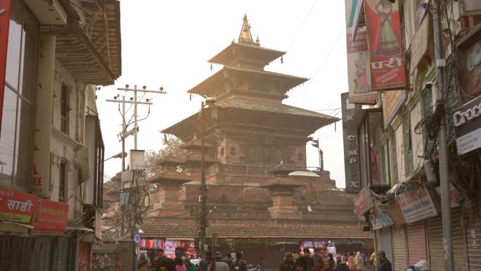 加德满都杜巴广场尼泊尔地标佛教