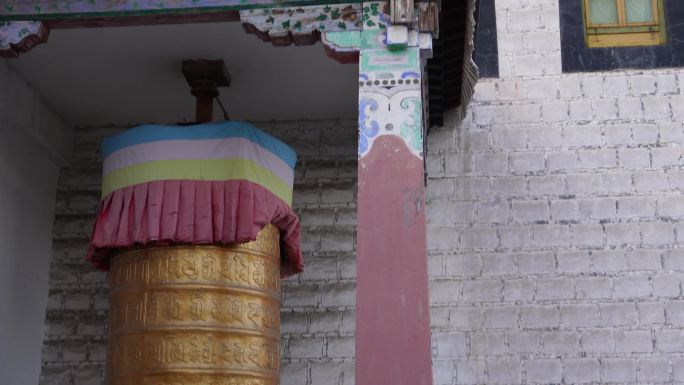 西藏藏族布达拉宫经轮转经筒 (1)~1