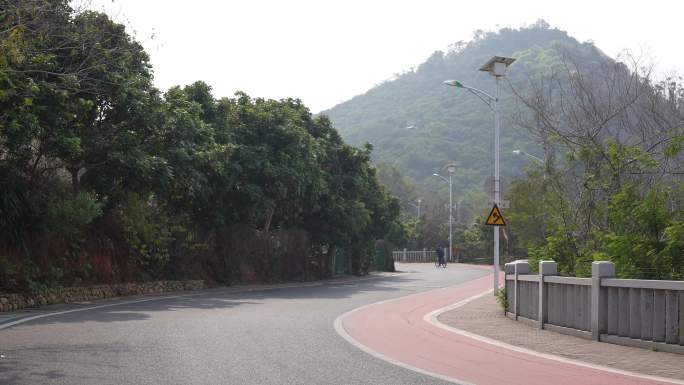 厦门仙岳公园 健身步道 土地庙4K