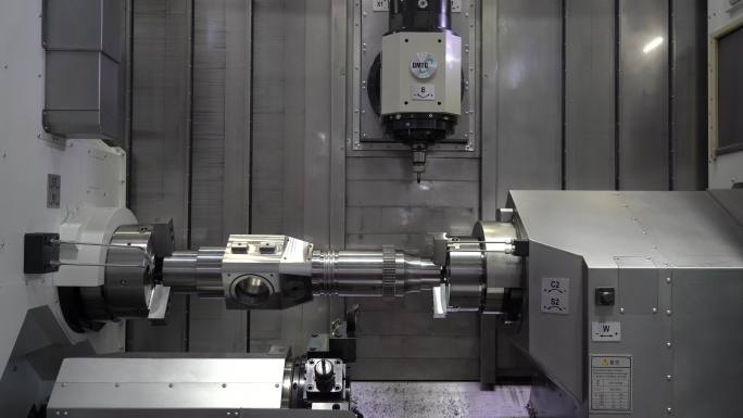数控机床加工机械化生产流水线设备自动化工