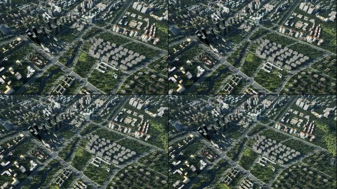 大场景 地产 区位 济南 三维 通用