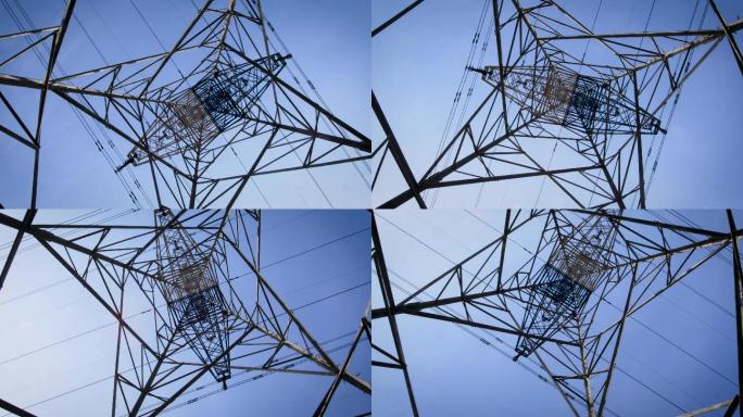 国家电网高压线输电塔电力输送铁塔供电