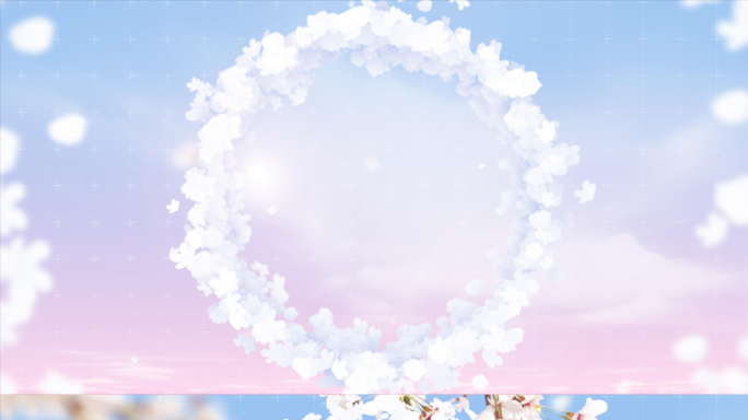 春季花开AE模板