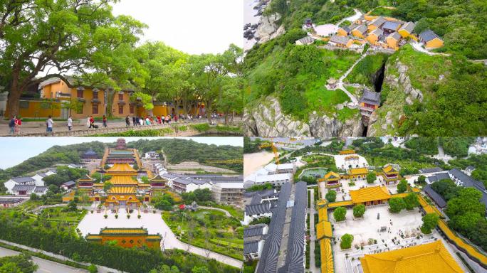 普陀山5A风景区寺庙合集4K