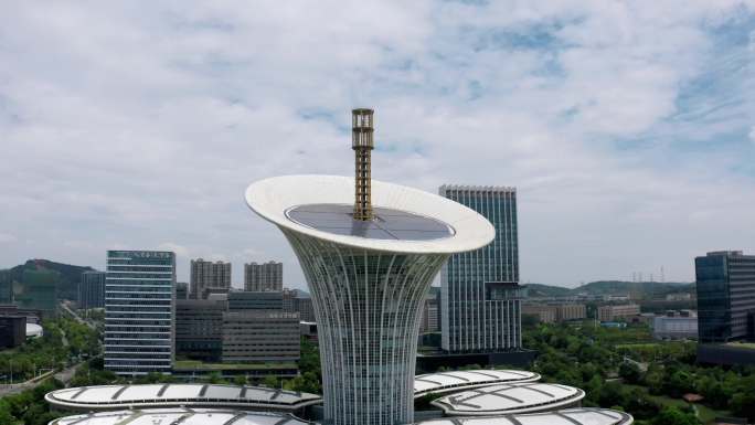 【航拍】武汉未来科技城06-新能源研究院
