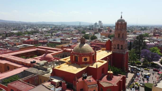 墨西哥克雷塔罗市鸟瞰图