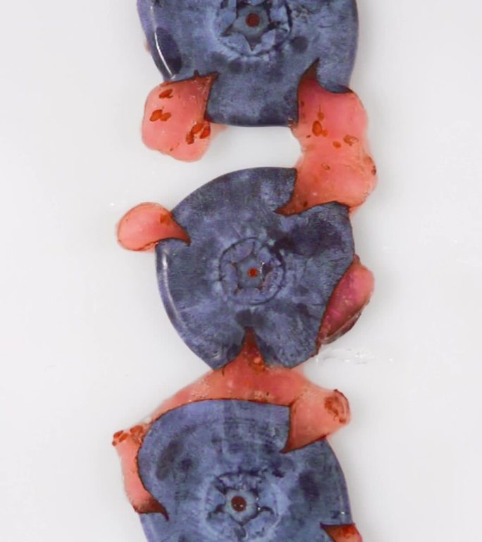 蓝莓美食水果高速竖屏