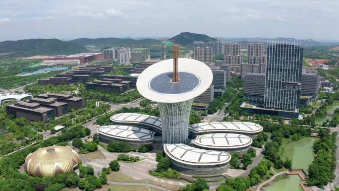 【航拍】武汉未来科技城07-新能源研究院