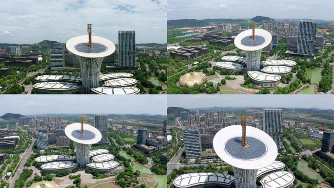 【航拍】武汉未来科技城07-新能源研究院