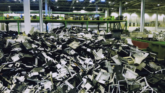 垃圾回收厂电子废品电子废弃物电子废料