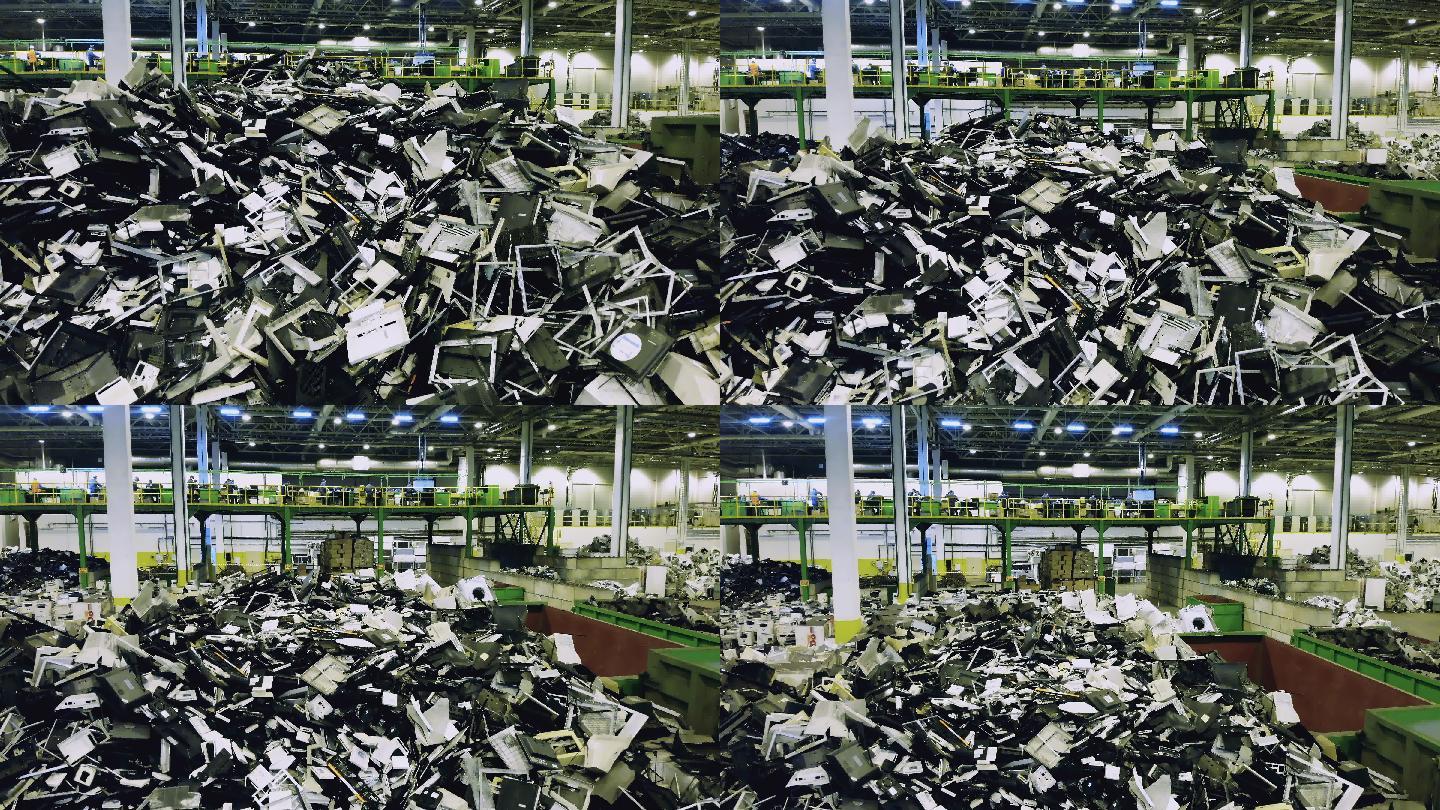 垃圾回收厂电子废品电子废弃物电子废料