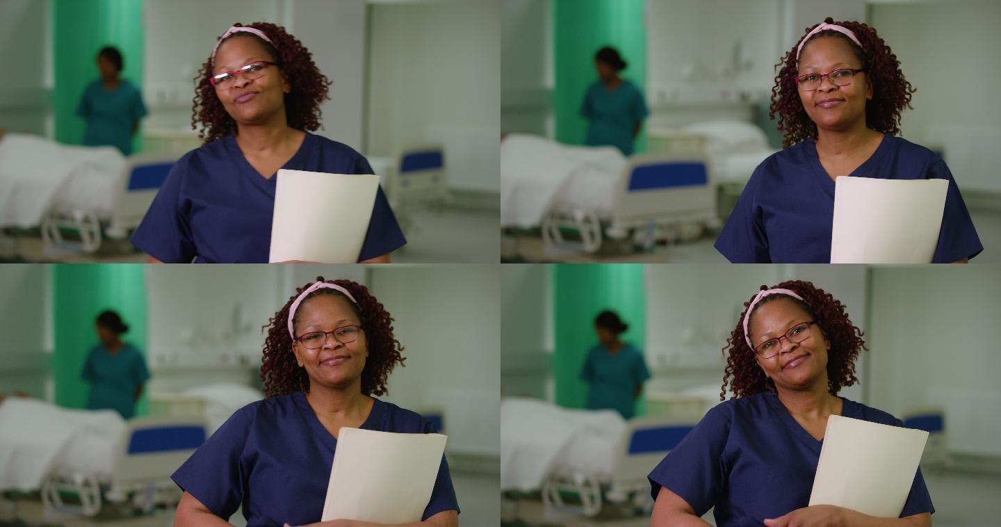 女医务人员画像宣传片广告工作