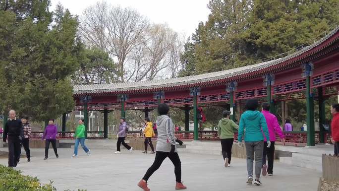 公园 户外运动 户外休闲 晨练 北京地标