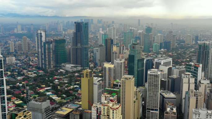 菲律宾首都马尼拉天际线