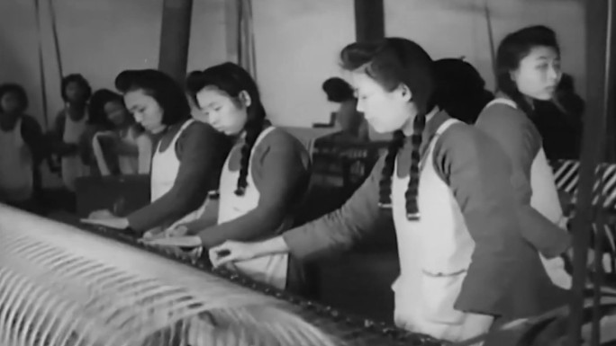 1944年重庆豫丰纱厂女工