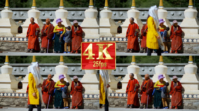 【4k】藏族普通老百姓