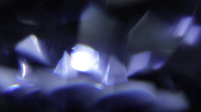钻石反射折射光斑光晕璀璨耀眼晶莹剔透
