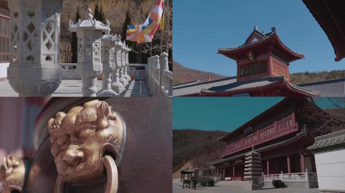 冬季寺庙横山寺