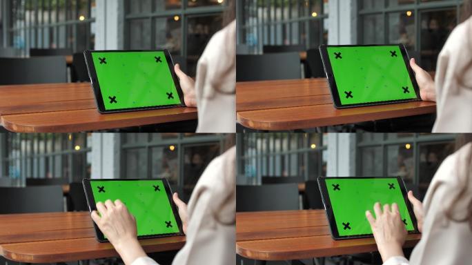 数字平板电脑绿屏屏幕点击触屏绿幕抠图抠像