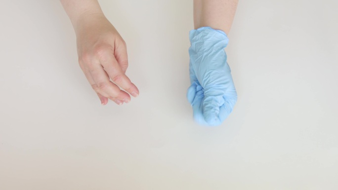 手套防水胶套手指手安全化学用品