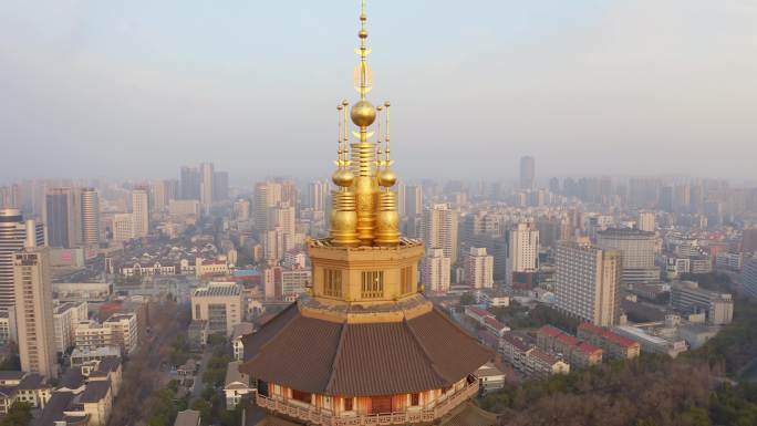 常州天宁寺和东坡公园航拍