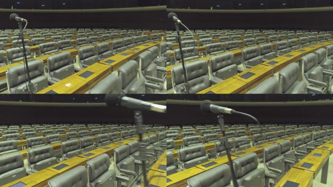 众议院的椅子视频素材