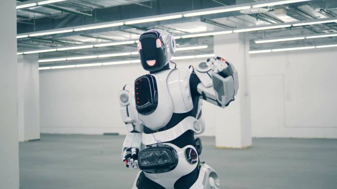 机器人舞蹈AI智能半导体芯片研发科研