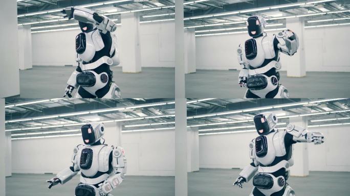 机器人舞蹈AI智能半导体芯片研发科研
