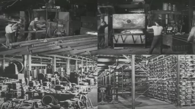 50年代大型机械工厂废弃闲置