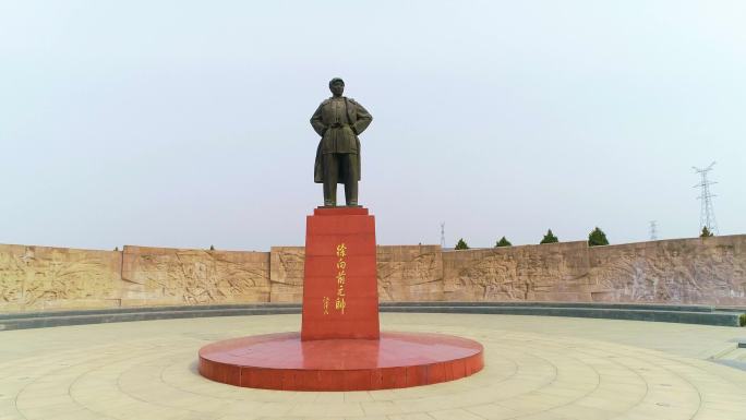 4k航拍解放太原徐向前纪念碑