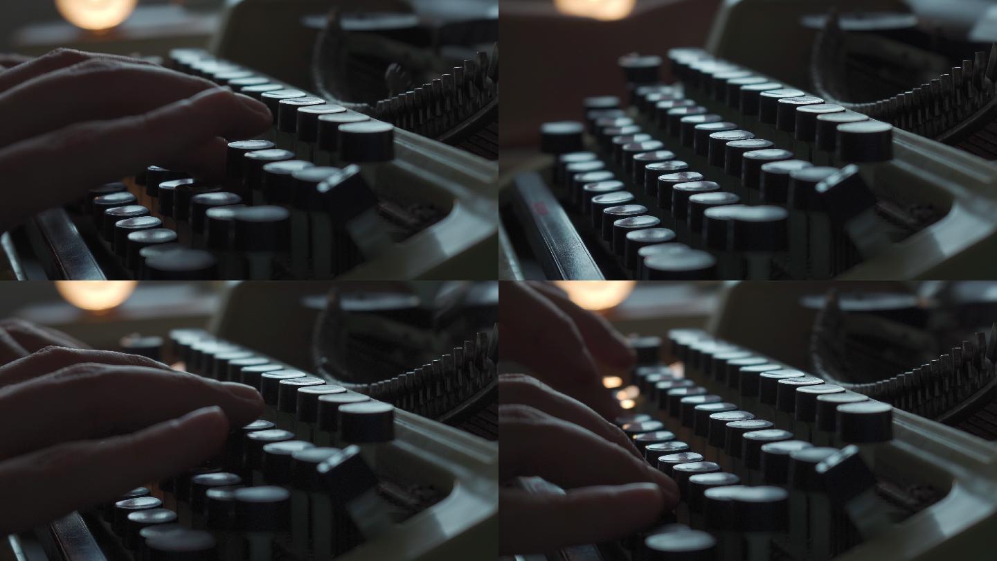 老式打字机打字机发电报旧式键盘打印技术发