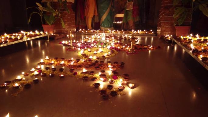 印度排灯节民俗民族庆祝
