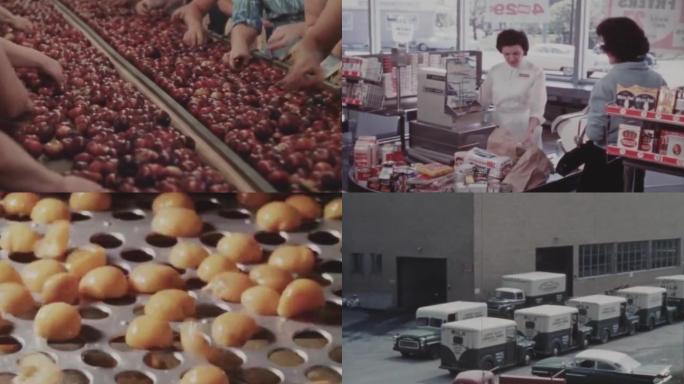 70年代西方欧美农产品超市安全检测